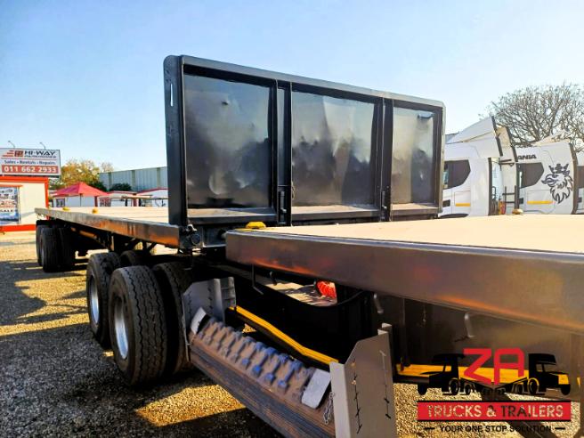 2015 SA TRUCK BODIES SUPERLINK FLAT DECK TRAILER #53075